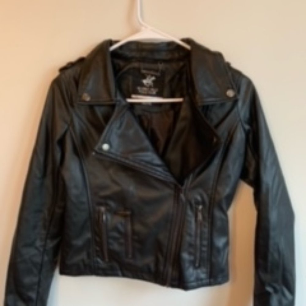 Beverly Hills Polo Club Faux Leather Jacket